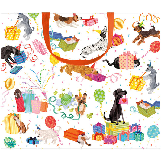 Caspari Birthday Pets Gift Bag