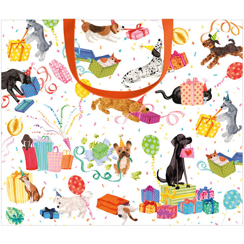 Caspari Birthday Pets Gift Bag