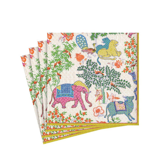 Caspari Le Jardin de Mysore Napkin