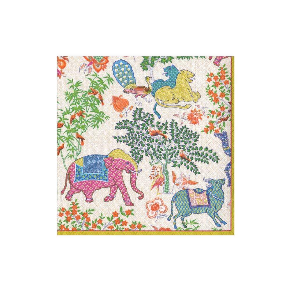 Caspari Le Jardin de Mysore Napkin