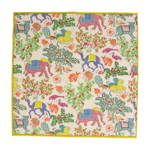 Caspari Le Jardin de Mysore Napkin