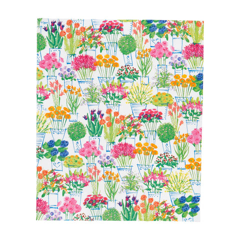 Caspari Flower Market Guest Towel