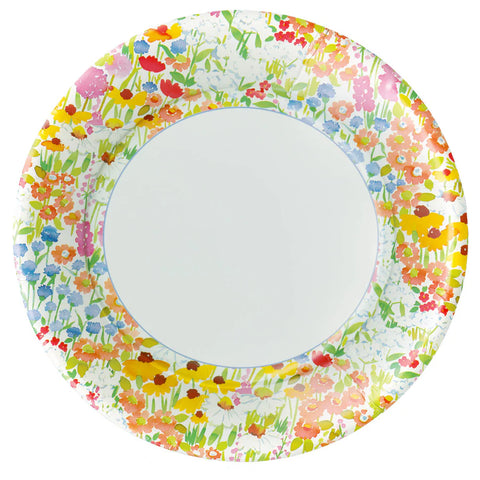 Caspari Primavera Luxury Paper Plates