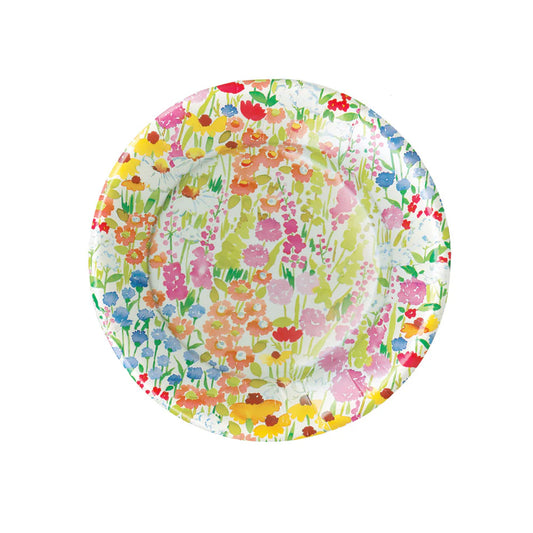 Caspari Primavera Luxury Paper Plates