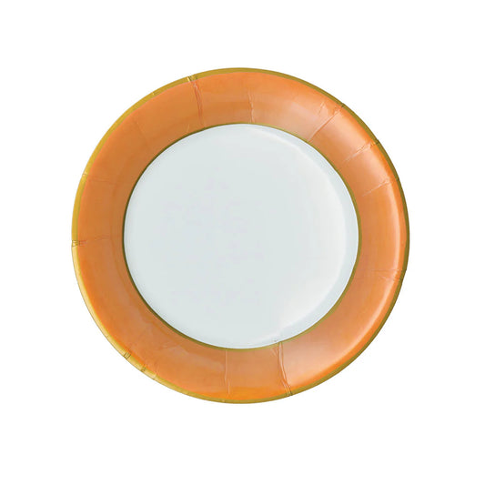 Caspari Watercolor Melon Luxury Paper Plates