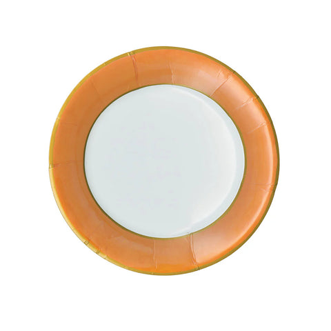 Caspari Watercolor Melon Luxury Paper Plates