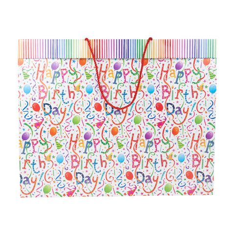 Caspari Happy Birthday Gift Bag