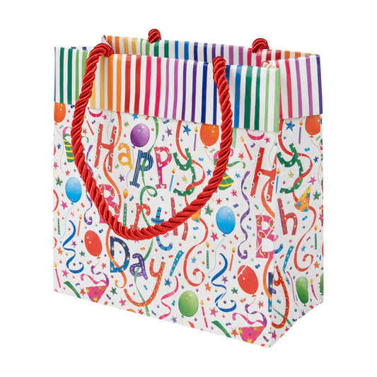 Caspari Happy Birthday Gift Bag