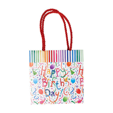 Caspari Happy Birthday Gift Bag