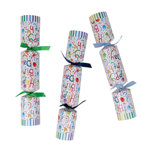 Caspari Happy Birthday Party Crackers