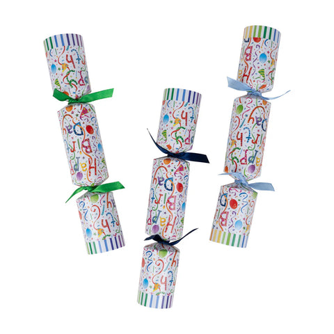 Caspari Happy Birthday Party Crackers