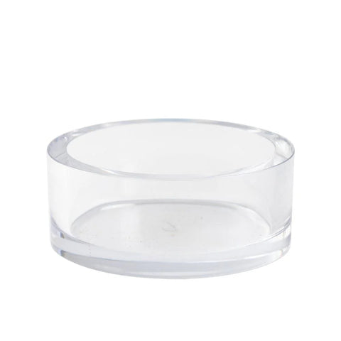 Caspari Acrylic Wine Bottle Coaster in Crystal Clear