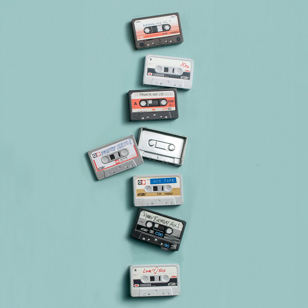 Vintage Audio Cassette Tape Tin