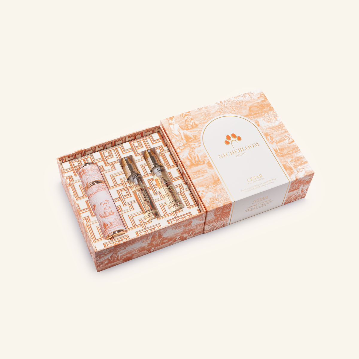 Nichebloom Pet Perfume Travel Set - Cesar