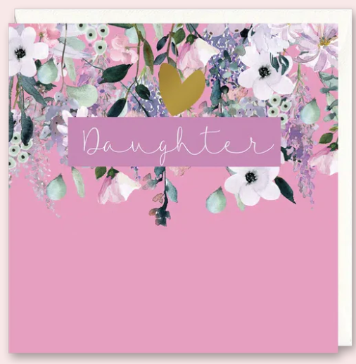 Card Dyment Daughter HB greeting card by Paperworks Retail