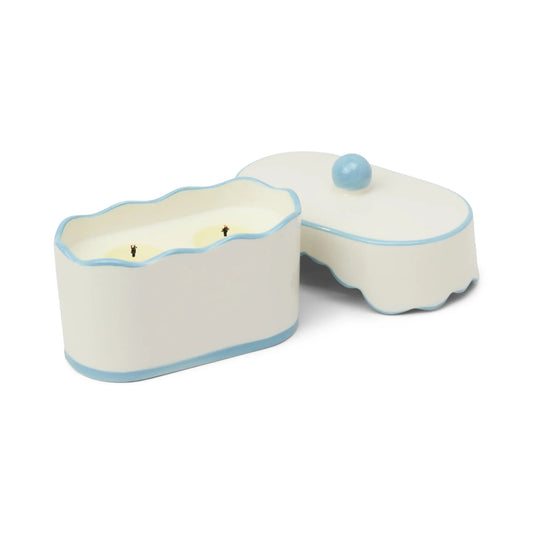 Welcome Home gift set with candle, tealight holder and Costa Nova tray
