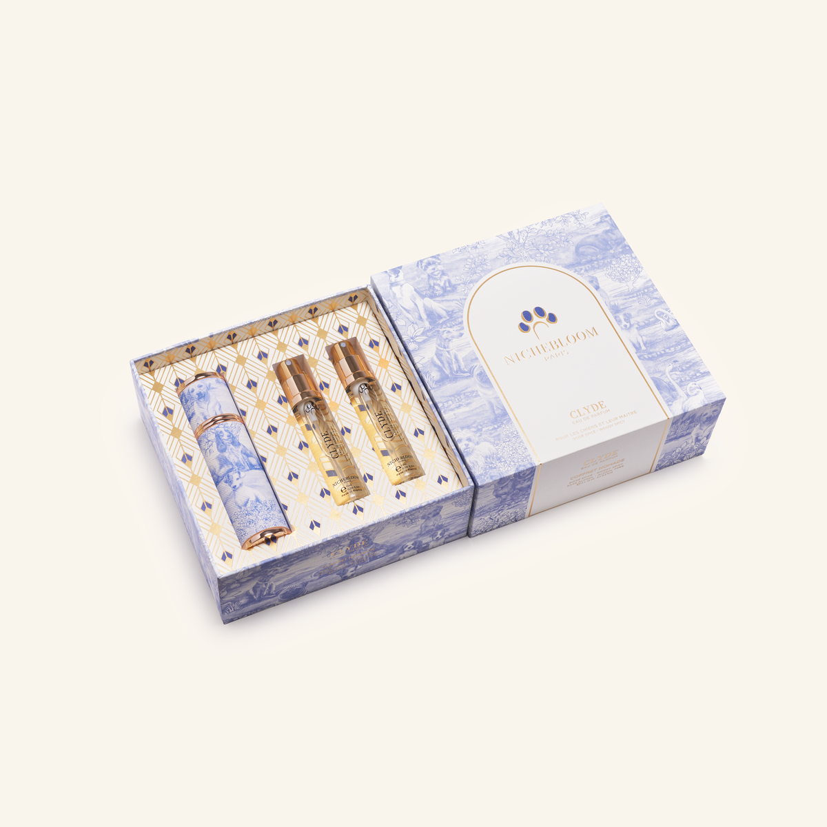 Nichebloom Pet Perfume Travel Set - Clyde