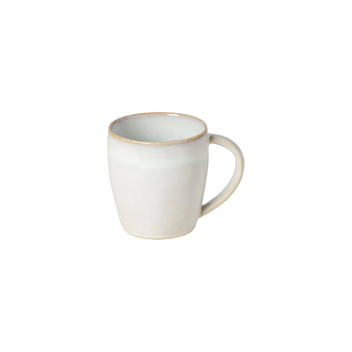 Costa Nova Brisa Mug 440ml with white and blue reactive glaze – view 2
