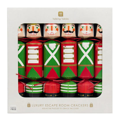TLS25 - Folklore Green Christmas Crackers - 6 Packs