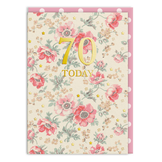 Ohh Deer Cath Kidston 70 Today Birthday Card