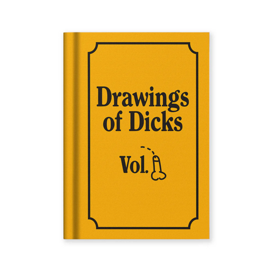 Drawings of Dicks Fabric Hardback Notebook (A7)