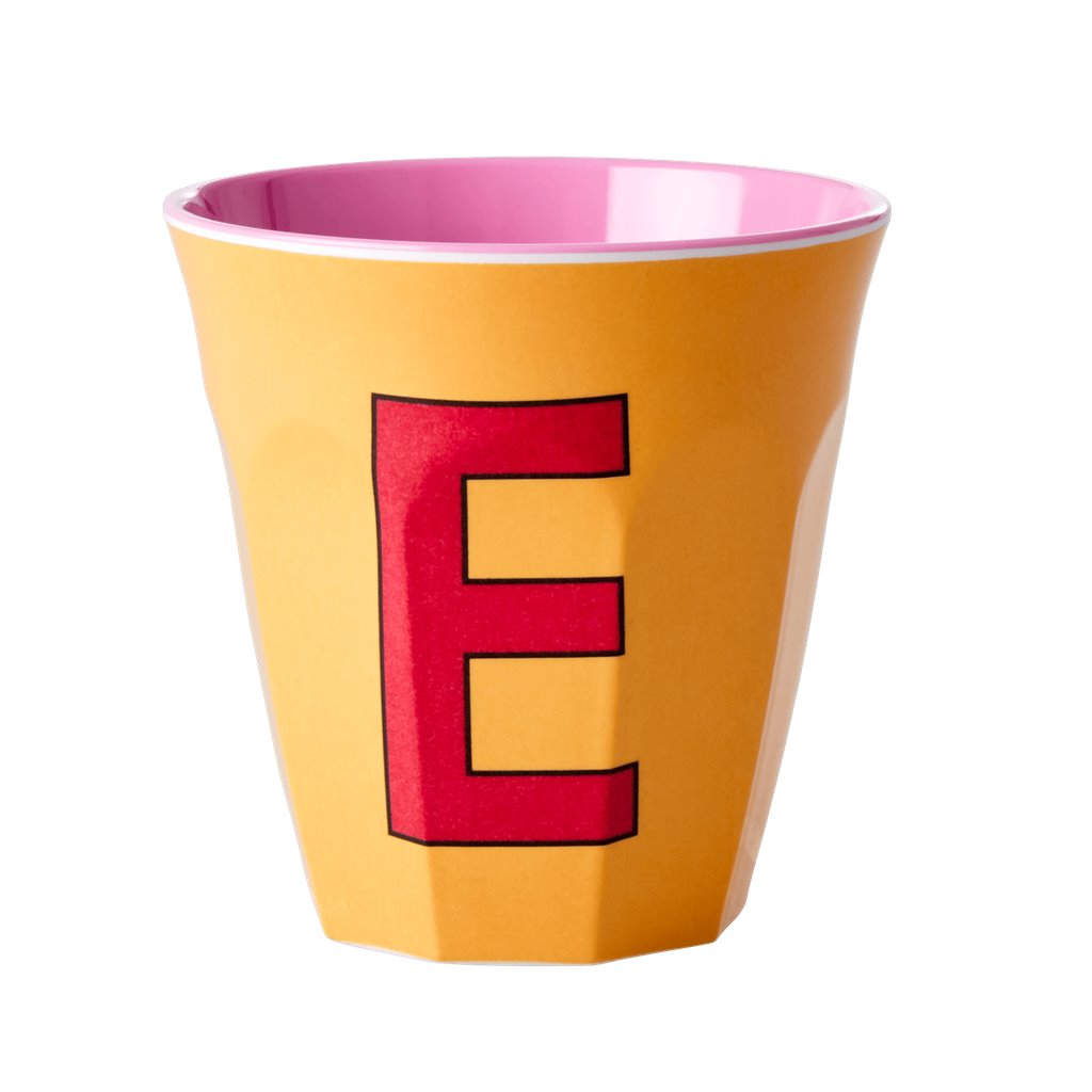 Rice Melamine Cup 250ml Girl Plain Alphabet – view 6