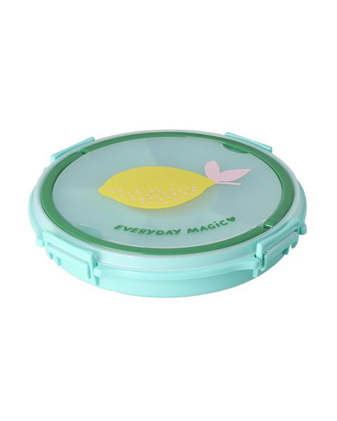 Rice Round Compartment Candy or Snacks Tray