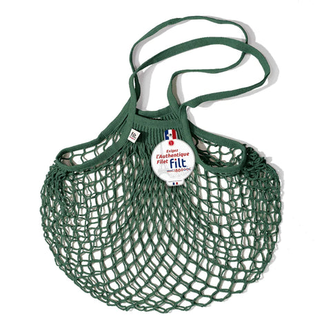 Net Long Handle Large Shopper Tote Bag