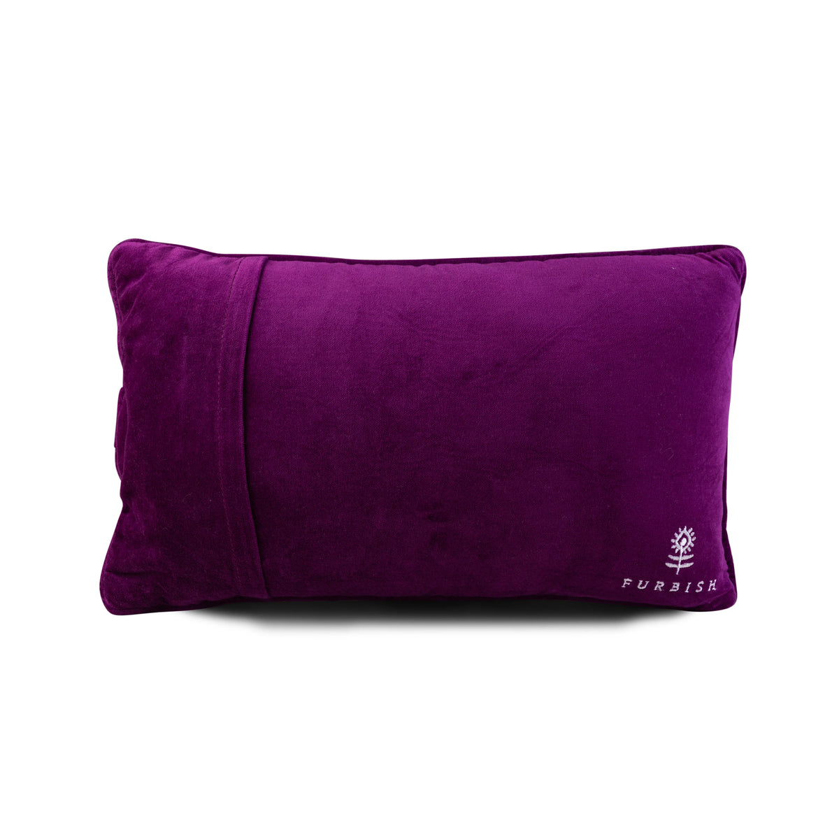 Furbish Mom Rules Needlepoint Pillow, view 4