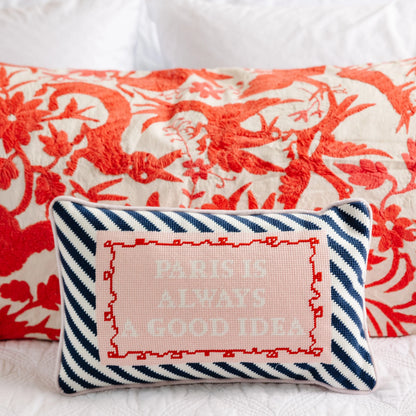Furbish Paris Needlepoint Pillow, view 2