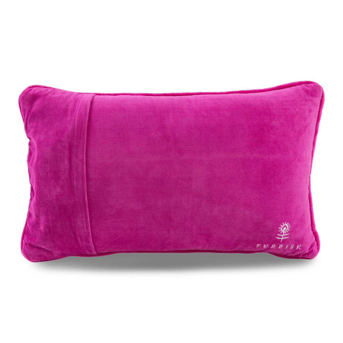 Furbish Fancy Needlepoint Pillow, view 4
