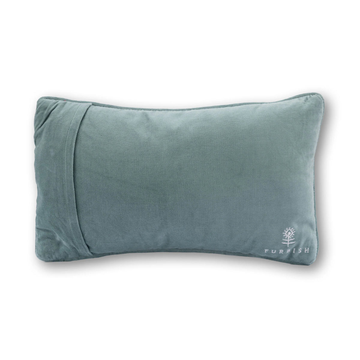 Furbish Fly Coach Needlepoint Pillow, view 4