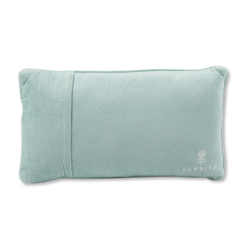 Furbish Where the People Aren't Needlepoint Pillow