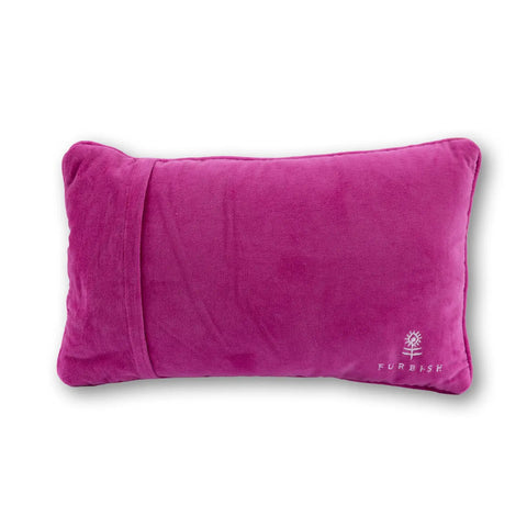 Furbish Single Dog Needlepoint Pillow
