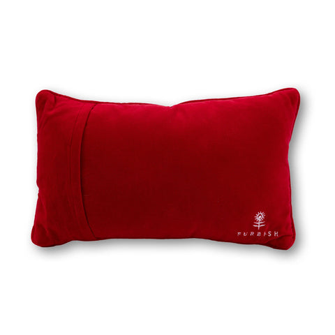 Furbish God Testing Me Needlepoint Pillow