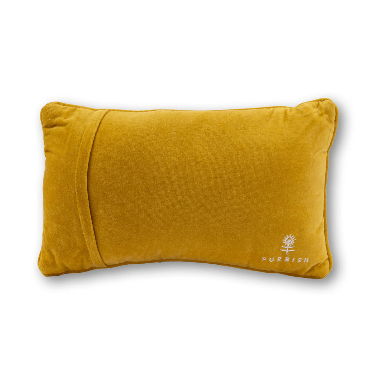 Furbish Good Time Needlepoint Pillow, view 4