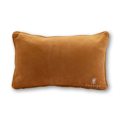 Furbish Big Heart Needlepoint Pillow