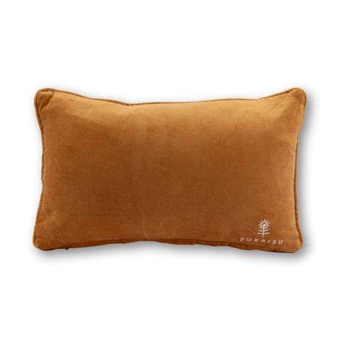 Furbish Big Heart Needlepoint Pillow