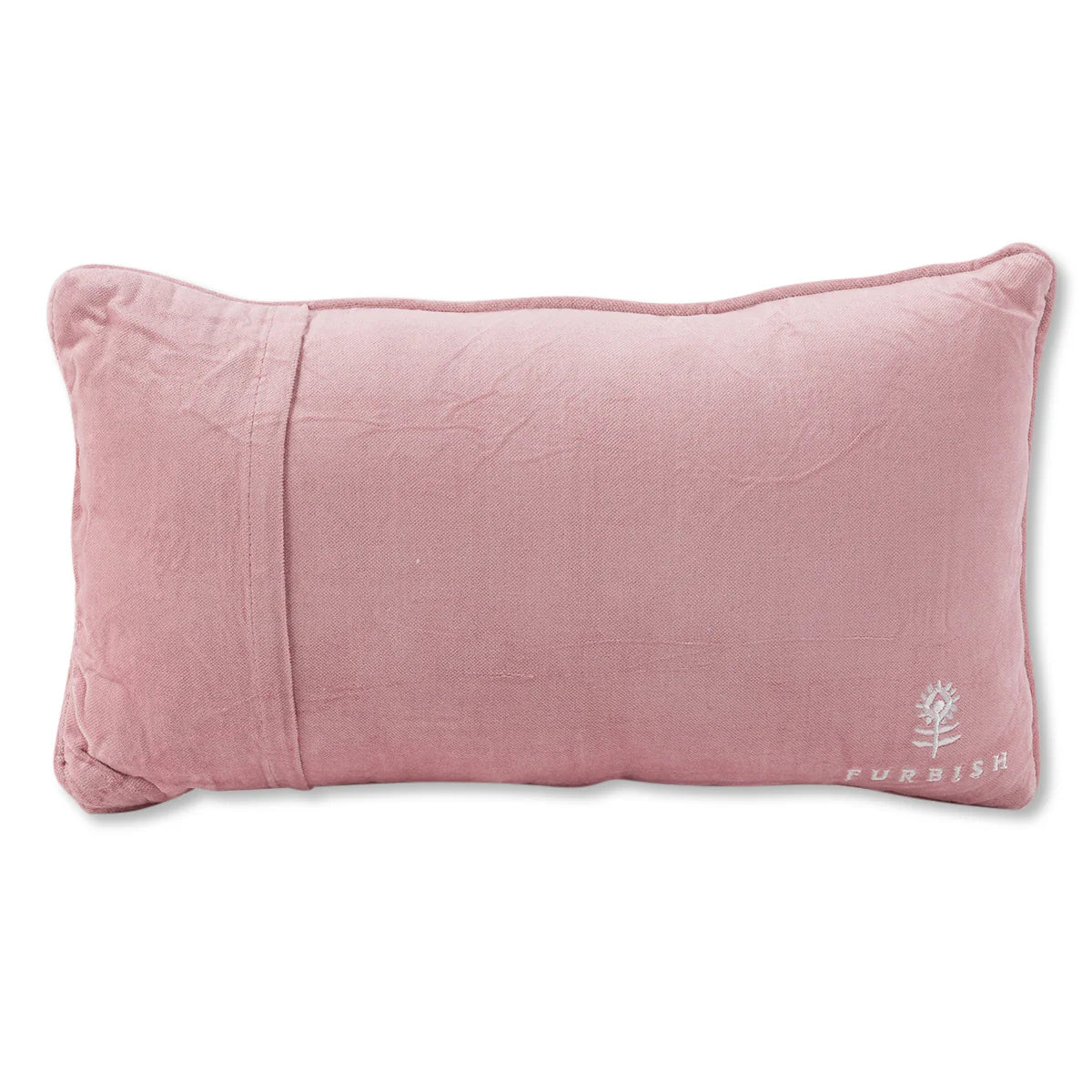 Furbish Too Much Needlepoint Pillow, view 4
