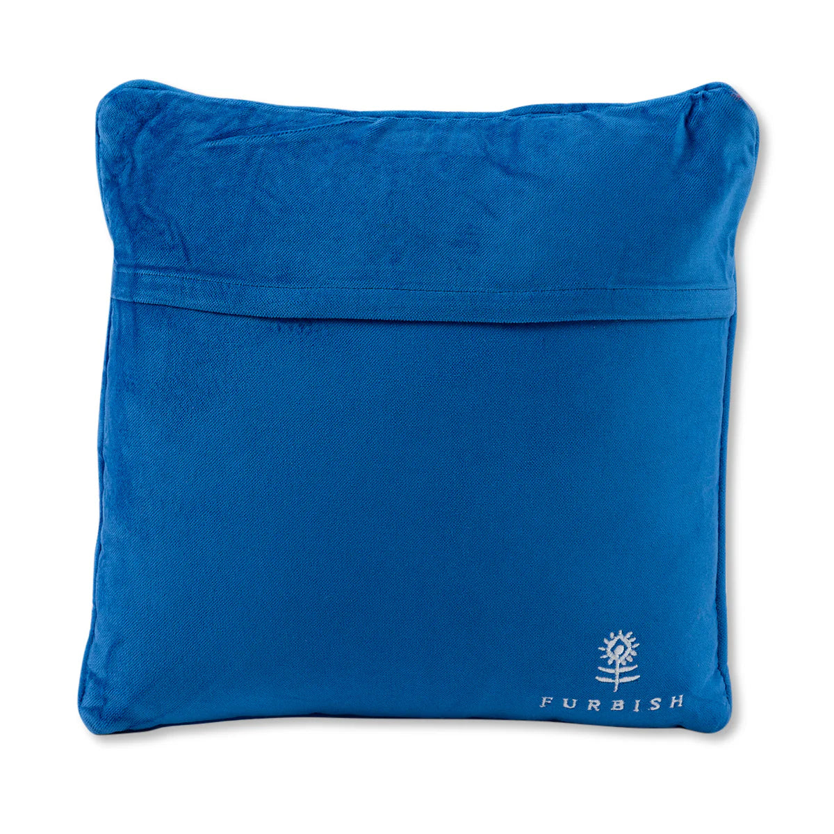 Furbish Overthink Needlepoint Pillow, view 4