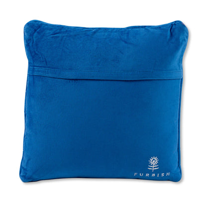 Furbish Overthink Needlepoint Pillow, view 4