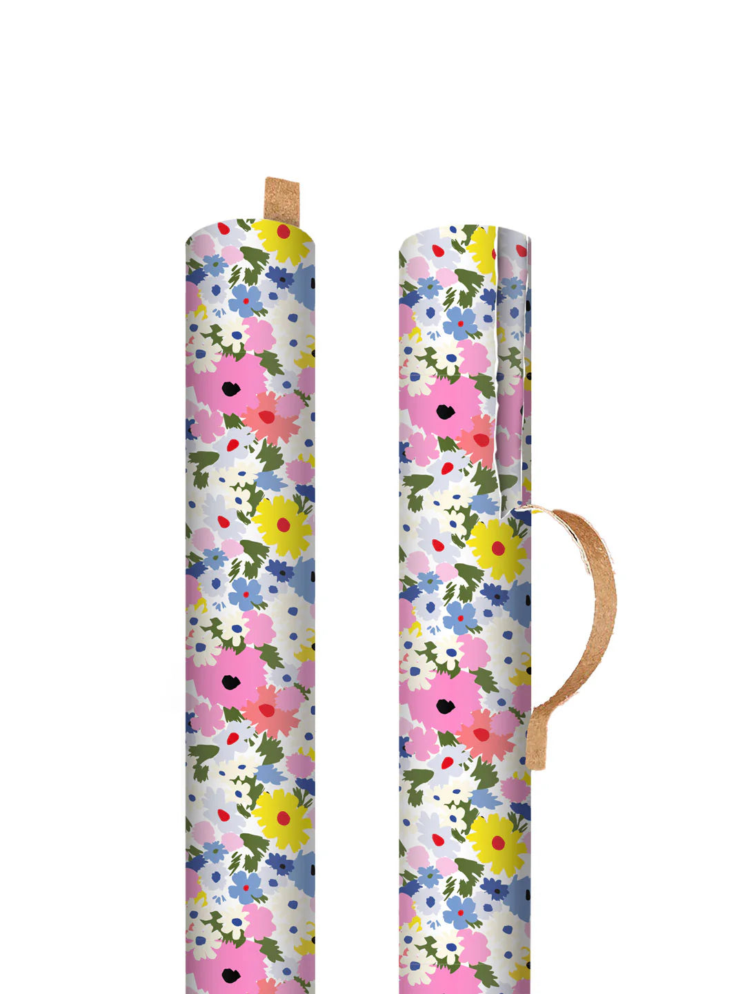 Ohh Deer Floral Repeat Roll Wrap designed by Hartland