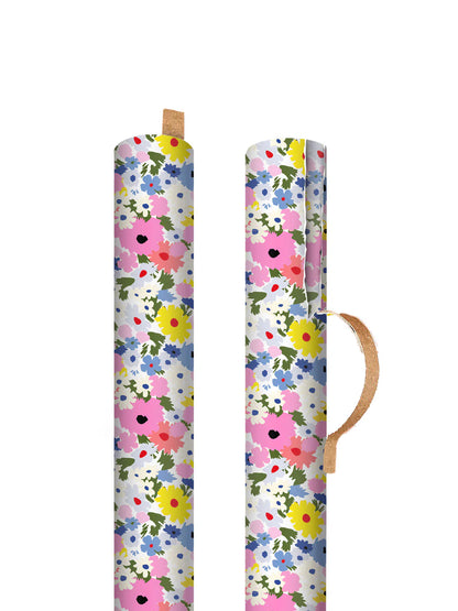 Ohh Deer Floral Repeat Roll Wrap designed by Hartland