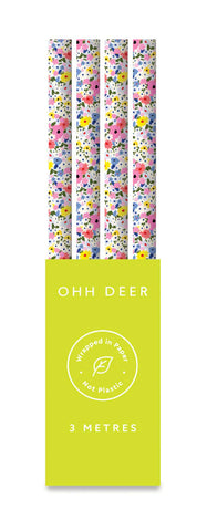 Floral Repeat Roll Wrap