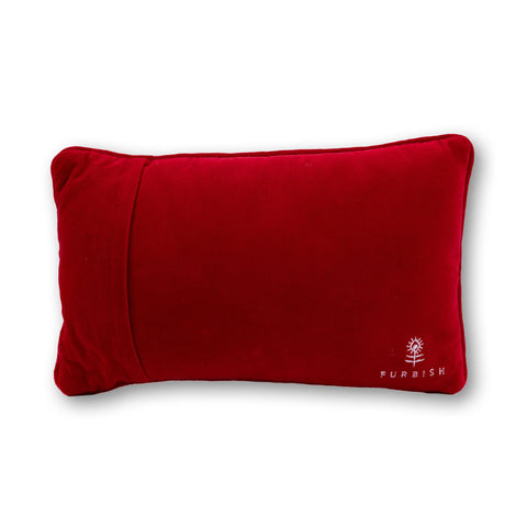 Furbish Bisous Needlepoint Pillow