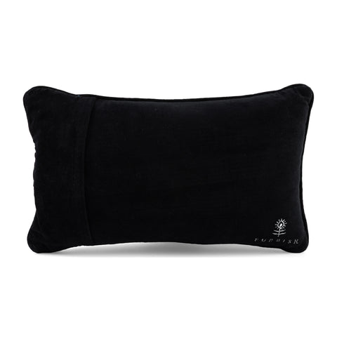 Furbish Can't Stay Here Needlepoint Pillow