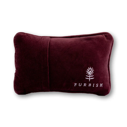 Furbish Firework Mini Needlepoint Pillow