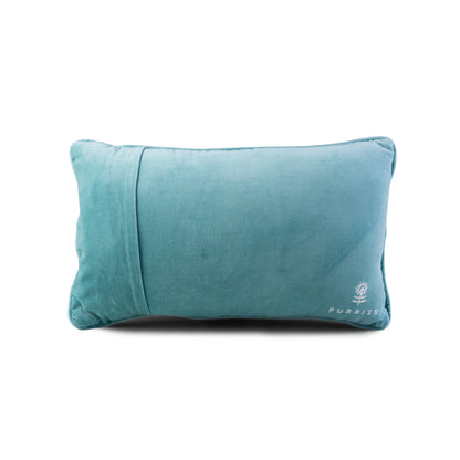 Furbish Rich And Famous Needlepoint Pillow
