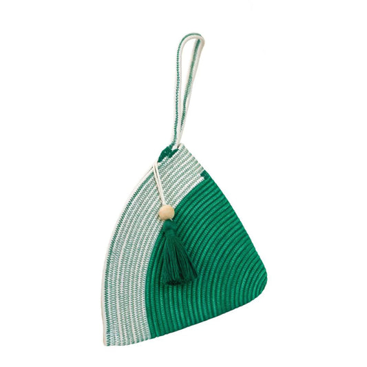 Mia Melange Handle Clutch Bag