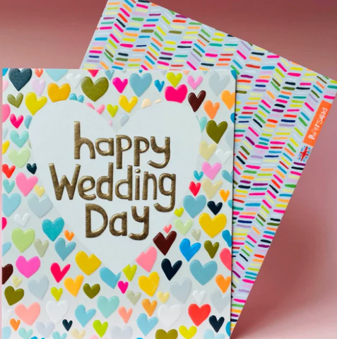 Greeting Card Happy Wedding Day